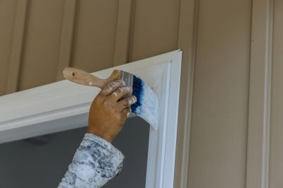 Exterior Door Frame Painting